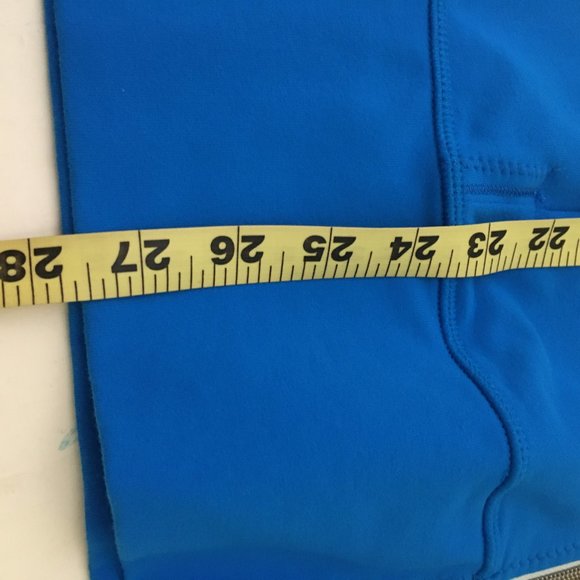 Lululemon Daily Yoga Striped Blue Full Zip Jacket - Picture 8 of 8